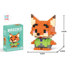 Disney Stitch Building Blocks Anime Kawaii Cartoon mini Action Children's Figures Blocks Bricks Assemble DIY Toys Gift for Kids