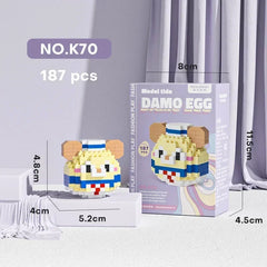 Disney Stitch Building Blocks Anime Kawaii Cartoon mini Action Children's Figures Blocks Bricks Assemble DIY Toys Gift for Kids