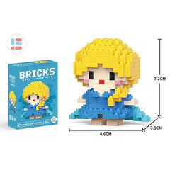 Disney Stitch Building Blocks Anime Kawaii Cartoon mini Action Children's Figures Blocks Bricks Assemble DIY Toys Gift for Kids