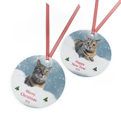 Tiger Cat Ornaments