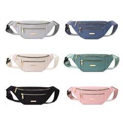 Fashion Waist Packs Fanny Pack Belt Women Travel Bag Chest Purse Chest Pouch Pack Solid Color Shoulder Bags for Women