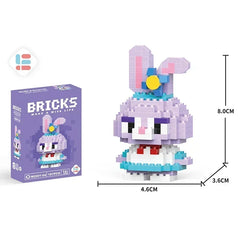 Disney Stitch Building Blocks Anime Kawaii Cartoon mini Action Children's Figures Blocks Bricks Assemble DIY Toys Gift for Kids